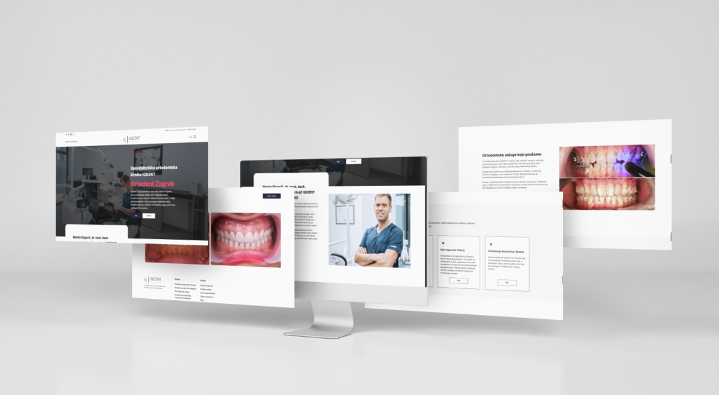 IQDENT izrada web stranice i vizualnog identiteta