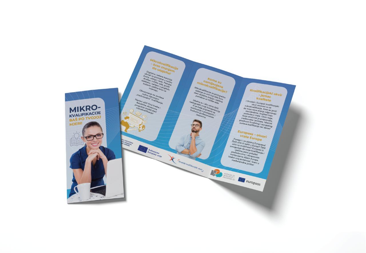 Grafički dizajn za Ministarstvo znanosti, obrazovanja i mladih