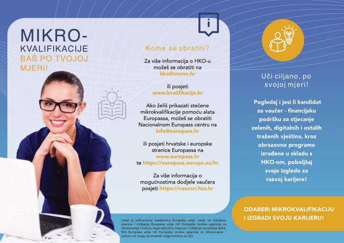 dizajn flayera prednje i zadnje stranice