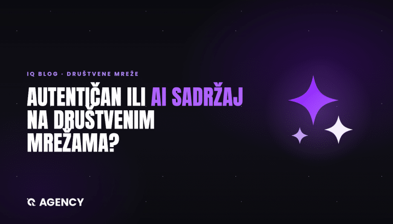 Autentičan ili AI sadržaj na društvenim mrežama?