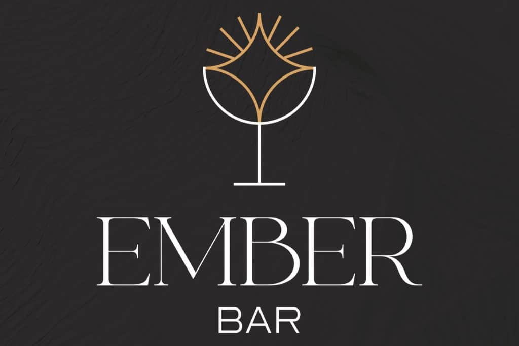 Ember Bar: brand naming i dizajn logotipa za koktel bar