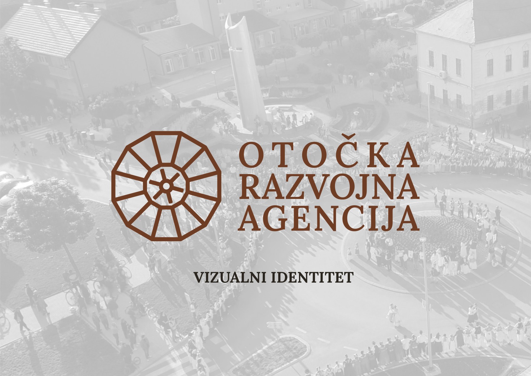 Naslovnica knjige standarda vizualnog identiteta Otočke razvojne agencije