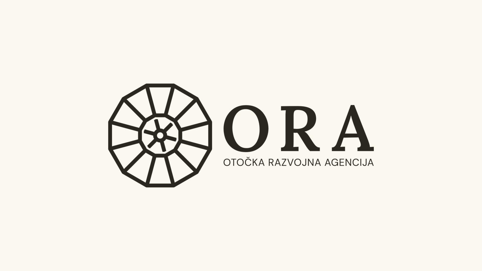 Skraćeni logotip ORA sa skraćenicom i punim nazivom